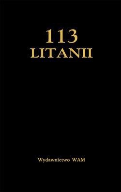 113 litanii (oprawa bordowa) - okładka książki