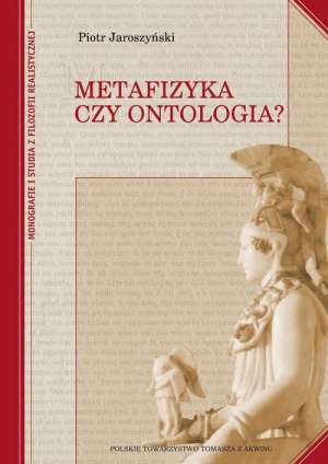 Metafizyka czy ontologia? - okładka książki
