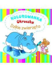 Dzikie zwierzęta. Kolorowanka Okruszka - okładka książki