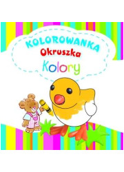 Kolory. Kolorowanka Okruszka - okładka książki