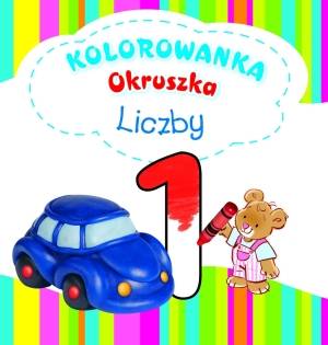 Liczby. Kolorowanka Okruszka - okładka książki