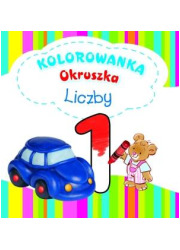 Liczby. Kolorowanka Okruszka - okładka książki