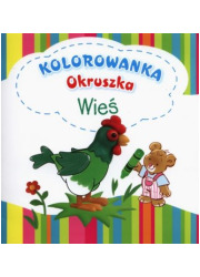 Wieś. Kolorowanka Okruszka - okładka książki