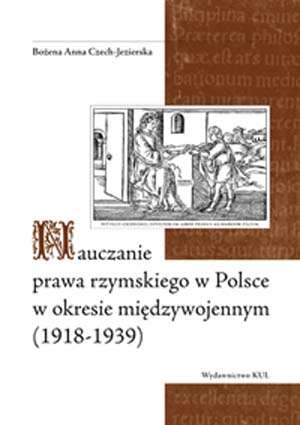 Nauczanie prawa rzymskiego w Polsce - okładka książki