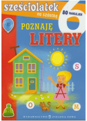 Sześciolatek. Poznaję litery - okładka książki