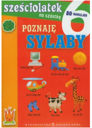 Sześciolatek. Poznaję sylaby - okładka książki