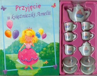 Przyjęcie u księżniczki Amelii - okładka książki