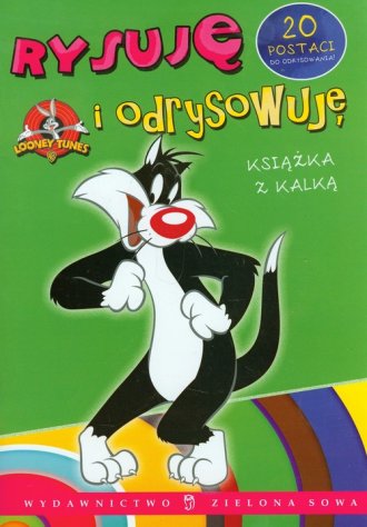 Rysuję i odrysowuję. Kot Sylwester - okładka książki