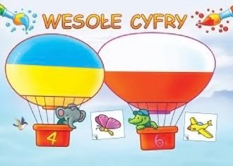 Wesołe cyfry - okładka książki