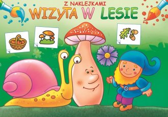 Wizyta w lesie - okładka książki