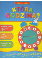 Uczmy się razem. Która godzina - okładka książki