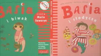 Basia i słodycze, Basia i biwak - pudełko audiobooku