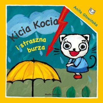 Kicia Kocia i straszna burza - okładka książki