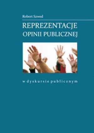 Reprezentacje opinii publicznej - okładka książki