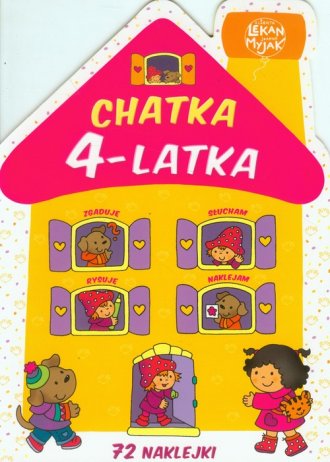 Chatka 4-latka - okładka książki