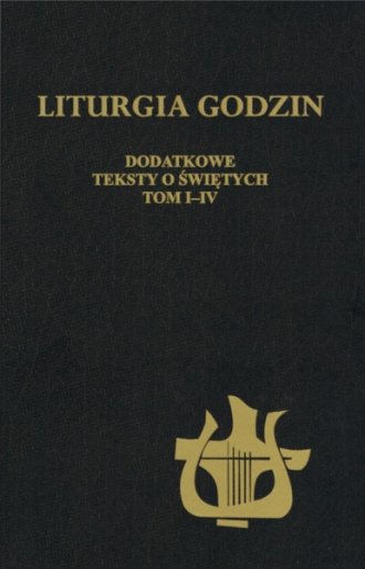 Liturgia godzin. Dodatkowe teksty - okładka książki