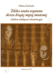 Polska sonata organowa okresu drugiej - okładka książki