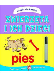 Zwierzęta i ich dzieci. Zadania - okładka książki