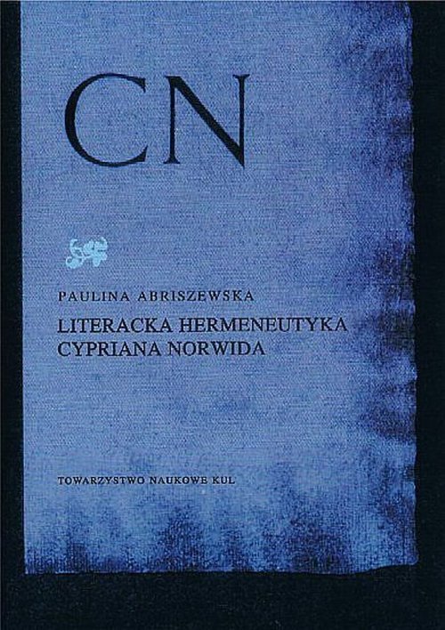 Literacka hermeneutyka Cypriana - okładka książki