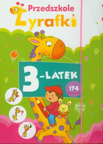 Przedszkole Żyrafki. 3-latek - okładka książki