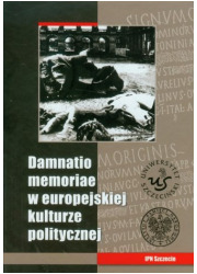 Damnatio memoriae w europejskiej - okładka książki