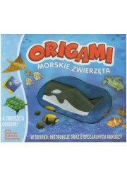 Origami. Morskie zwierzęta - okładka książki