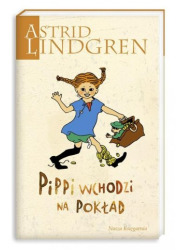 Pippi wchodzi na pokład - okładka książki