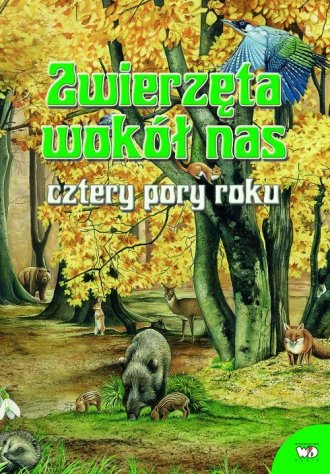 Zwierzęta wokół nas. Cztery pory - okładka książki