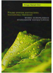 Polski system kształcenia nauczycieli - okładka książki