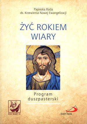 Żyć Rokiem Wiary. Program duszpasterski - okładka książki