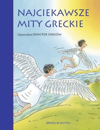 Najciekawsze mity greckie - okładka książki