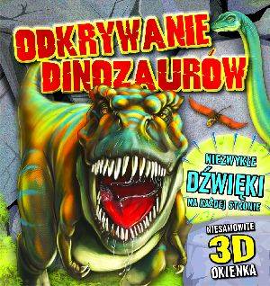 Odkrywanie dinozaurów - okładka książki