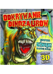 Odkrywanie dinozaurów - okładka książki