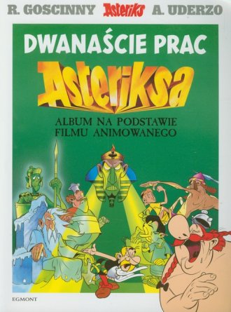 Dwanaście prac Asteriksa - okładka książki