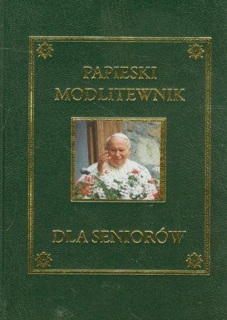 Papieski modlitewnik dla seniorów - okładka książki
