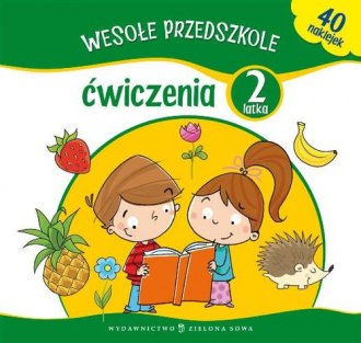 Wesołe przedszkole. Ćwiczenia 2-latka - okładka podręcznika