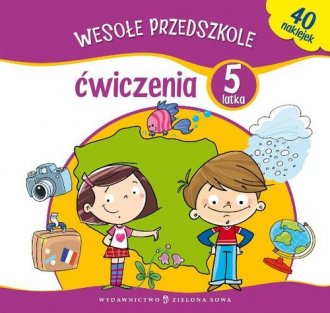 Wesołe przedszkole. Ćwiczenia 5-latka - okładka podręcznika