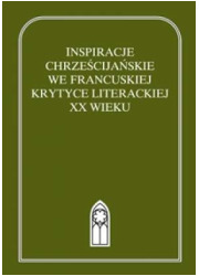 Inspiracje chrześcijańskie we francuskiej - okładka książki