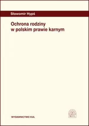 Ochrona rodziny w polskim prawie - okładka książki