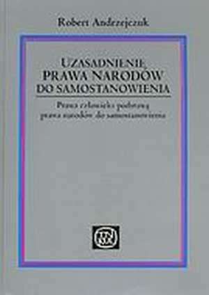 Uzasadnienie prawa narodów - okładka książki