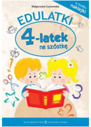 Edulatki. 4-latek na szóstkę - okładka książki