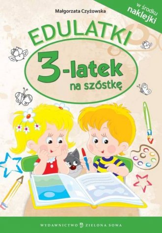 Edulatki. 3-latek na szóstkę - okładka książki