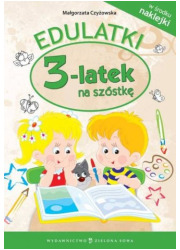 Edulatki. 3-latek na szóstkę - okładka książki