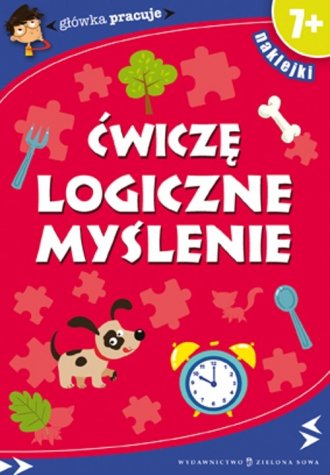 Główka pracuje. Ćwiczę logiczne - okładka książki