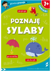 Główka pracuje. Poznaję sylaby - okładka książki