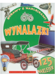 Zabawy z naklejkami. Wynalazki - okładka książki