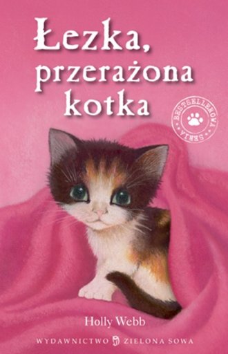 Łezka, przerażona kotka - okładka książki
