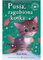 Pusia, zagubiona kotka - okładka książki