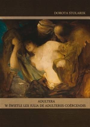 Adultera w świetle lex Iulia de - okładka książki