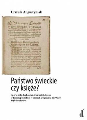 Państwo świeckie czy księże? Spór - okładka książki